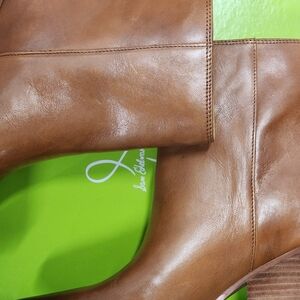Sam Edelman Brown Leather Heeled Boots